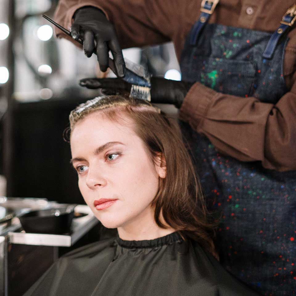 Home Premium Hair Salon Hair Coloring